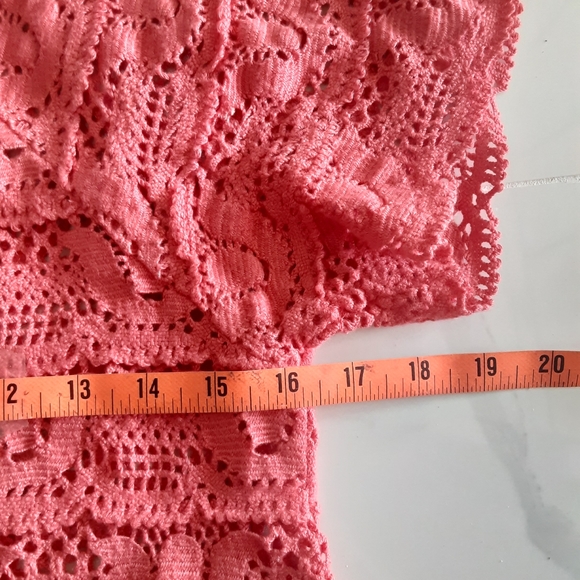 Nanette Lepore Prim Coral Crochet Dress - Picture 8 of 12